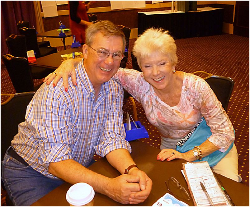 Bruce Smit and Sandy Orr